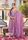Swara by Rangoon Silk Wholesale Anarkali Kurti With Bottom Dupatta In India